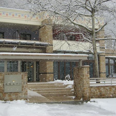 Agapi Luxury Hotel Káto Loutrákion Dış mekan fotoğraf