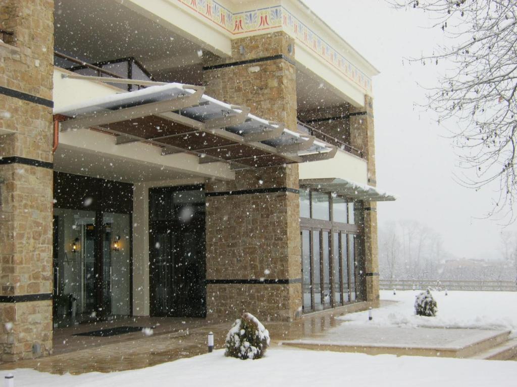 Agapi Luxury Hotel Káto Loutrákion Dış mekan fotoğraf