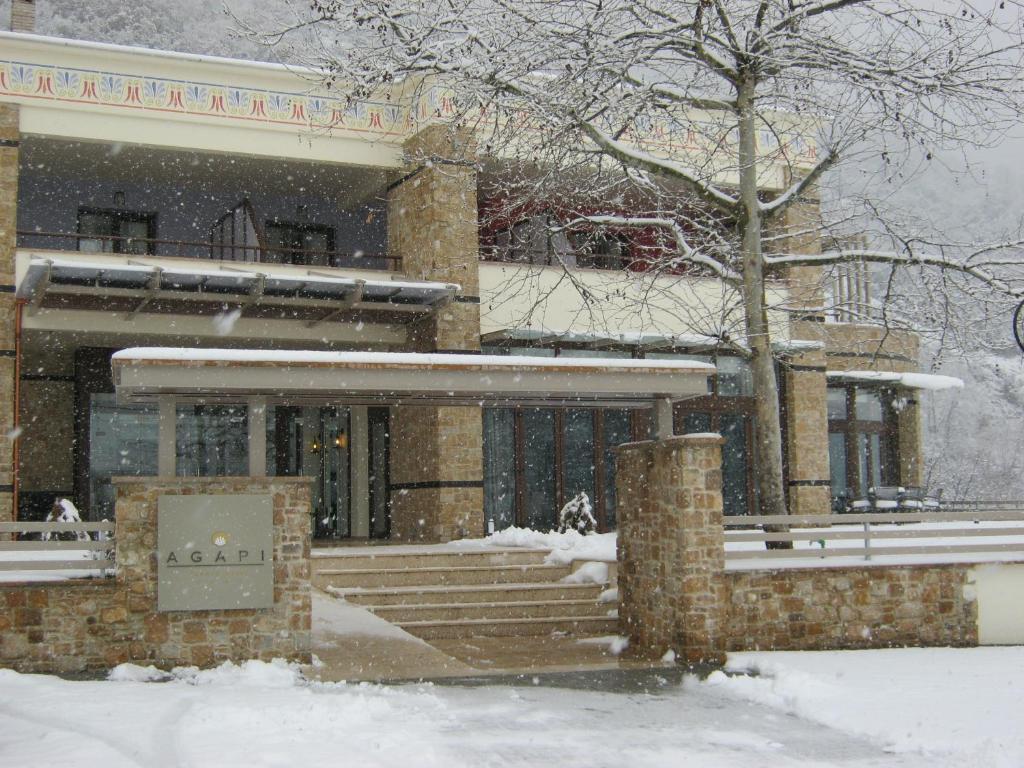 Agapi Luxury Hotel Káto Loutrákion Dış mekan fotoğraf