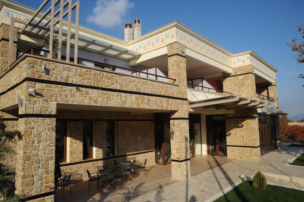 Agapi Luxury Hotel Káto Loutrákion Dış mekan fotoğraf